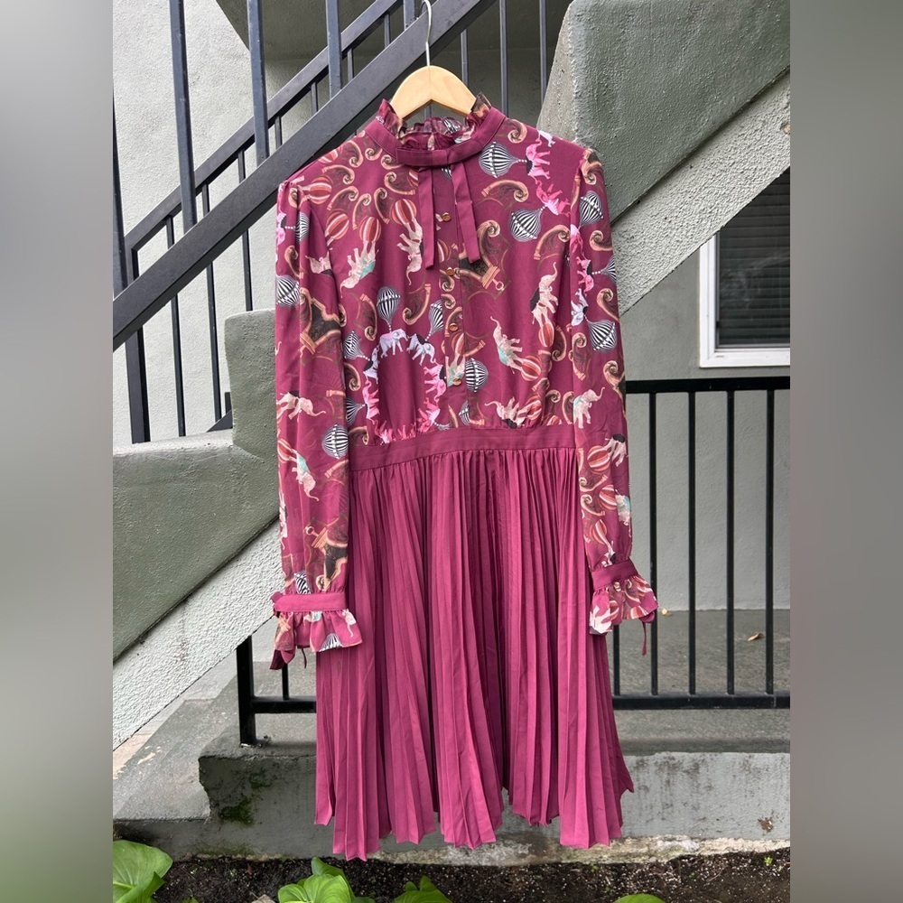Ted Baker One of a Few Just for You Carnival Dress Circus Limited Edition Sz 3